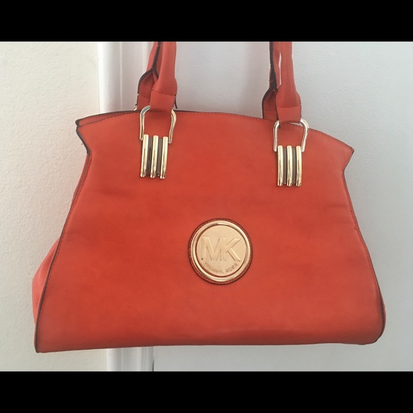 Michael Kors Orange Bag - Picture 2 of 5